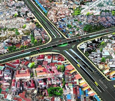 Nút giao thông An Sương kết nối huyện Củ Chi với trung tâm TP.HCM hiện nay - Ảnh :Mua Đất Củ Chi